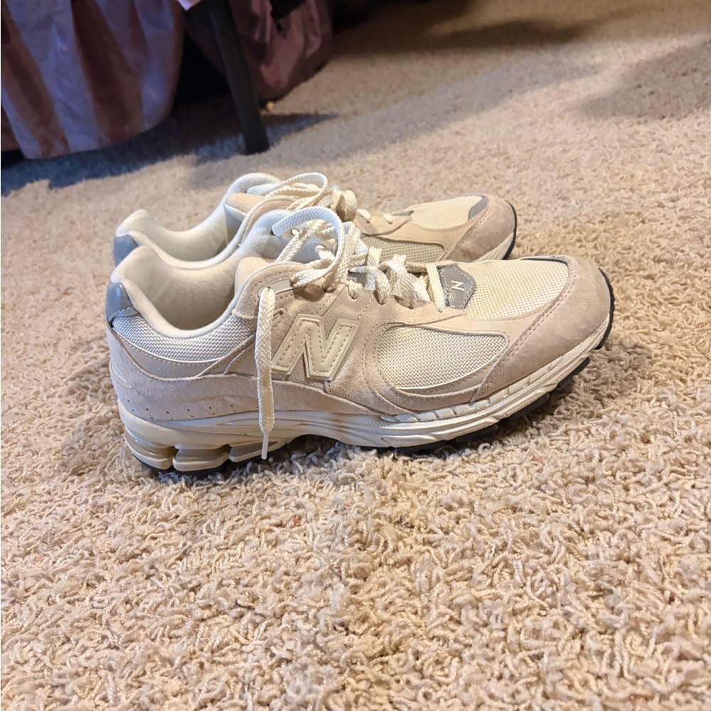 New Balance Beige Sneakers - Neutral Athletic Shoes